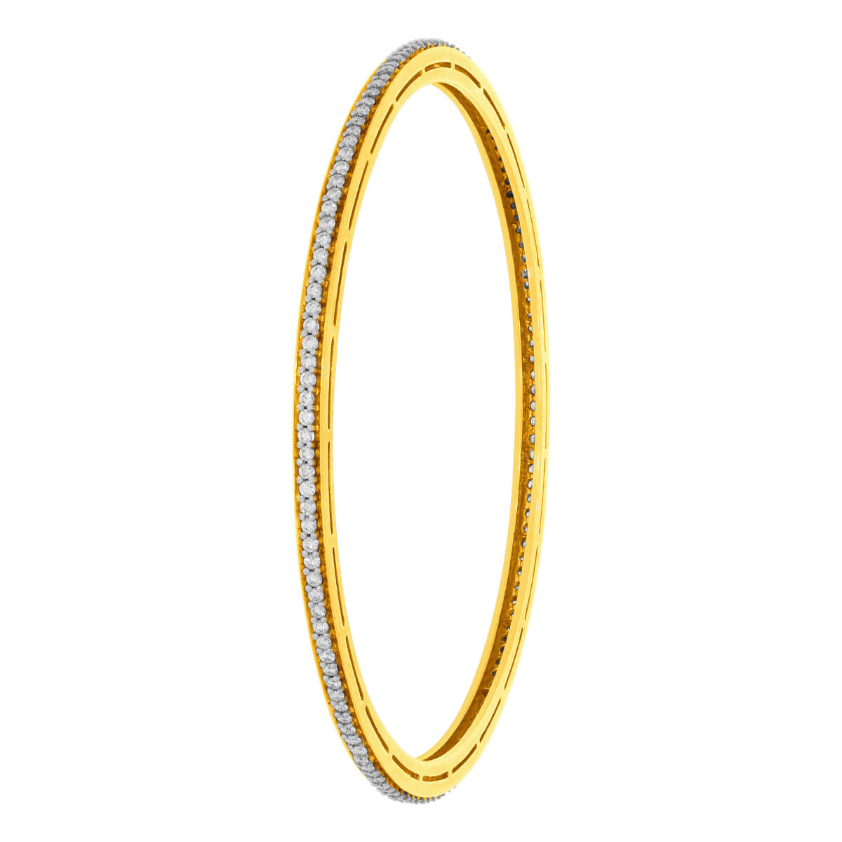 Effortlessly Stylish Diamond Bangle