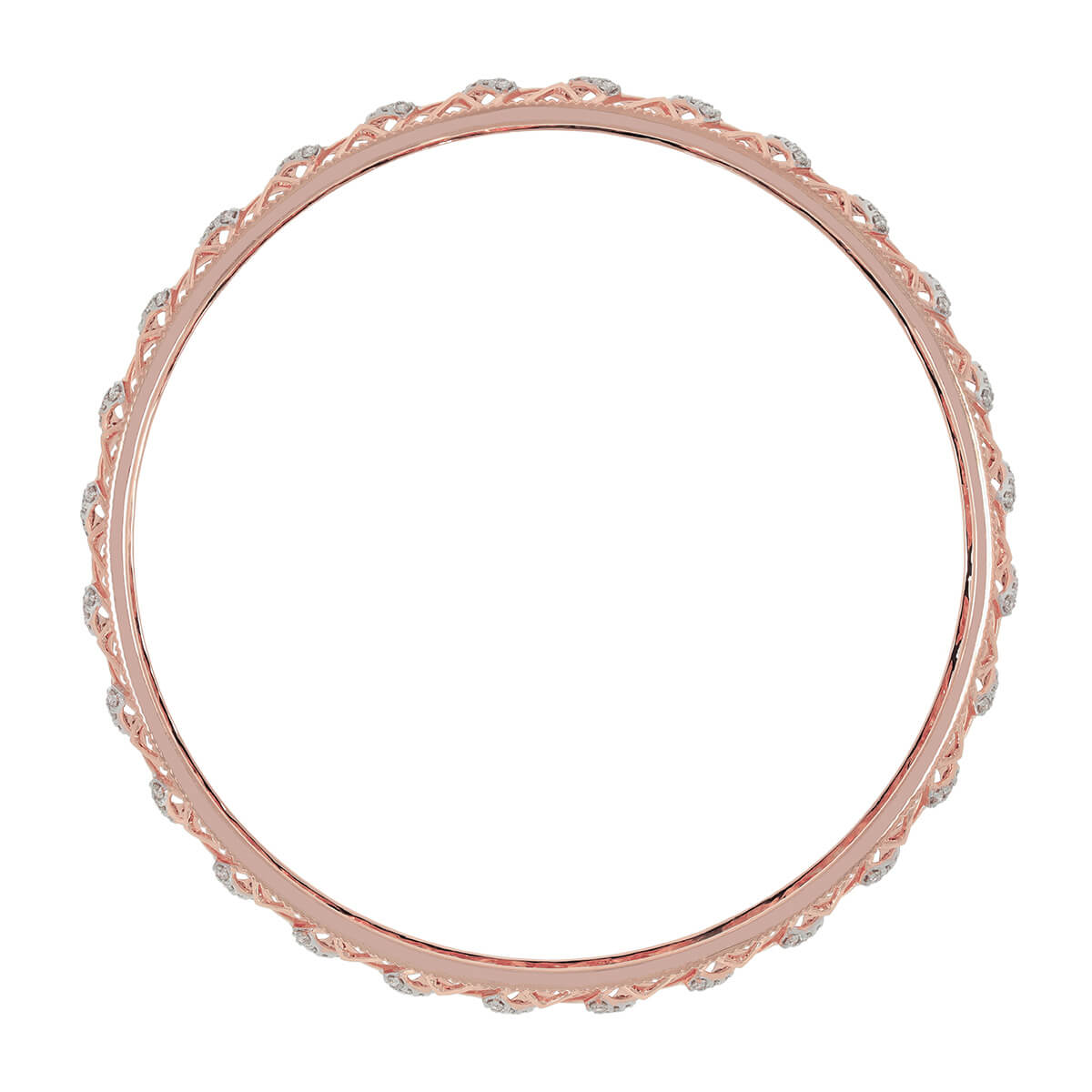 Charming Shine Diamond Bangle