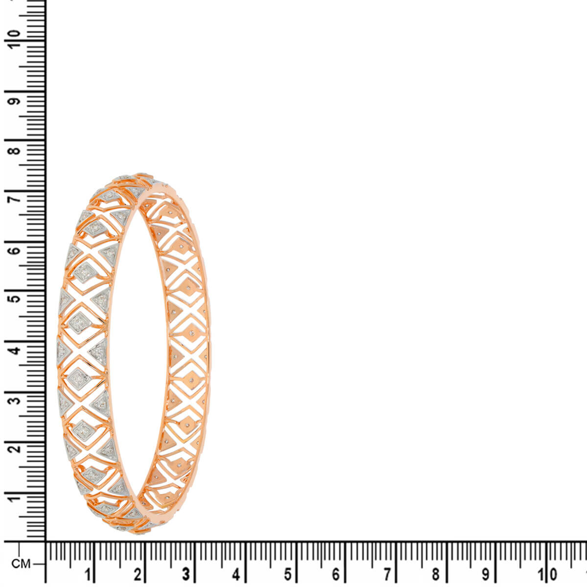 Elegant Charm Diamond Bangle