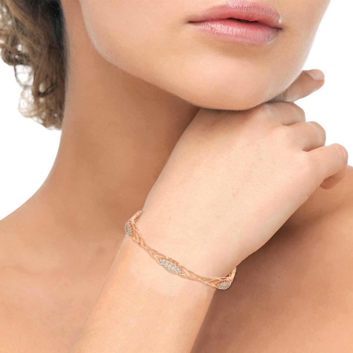Charming Glow Diamond Bangle