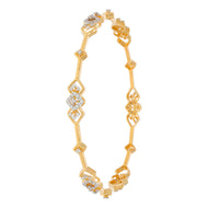 Gleaming Charm Diamond Bangle