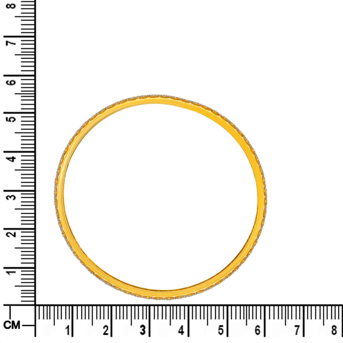 Minimal Glow Diamond Bangle