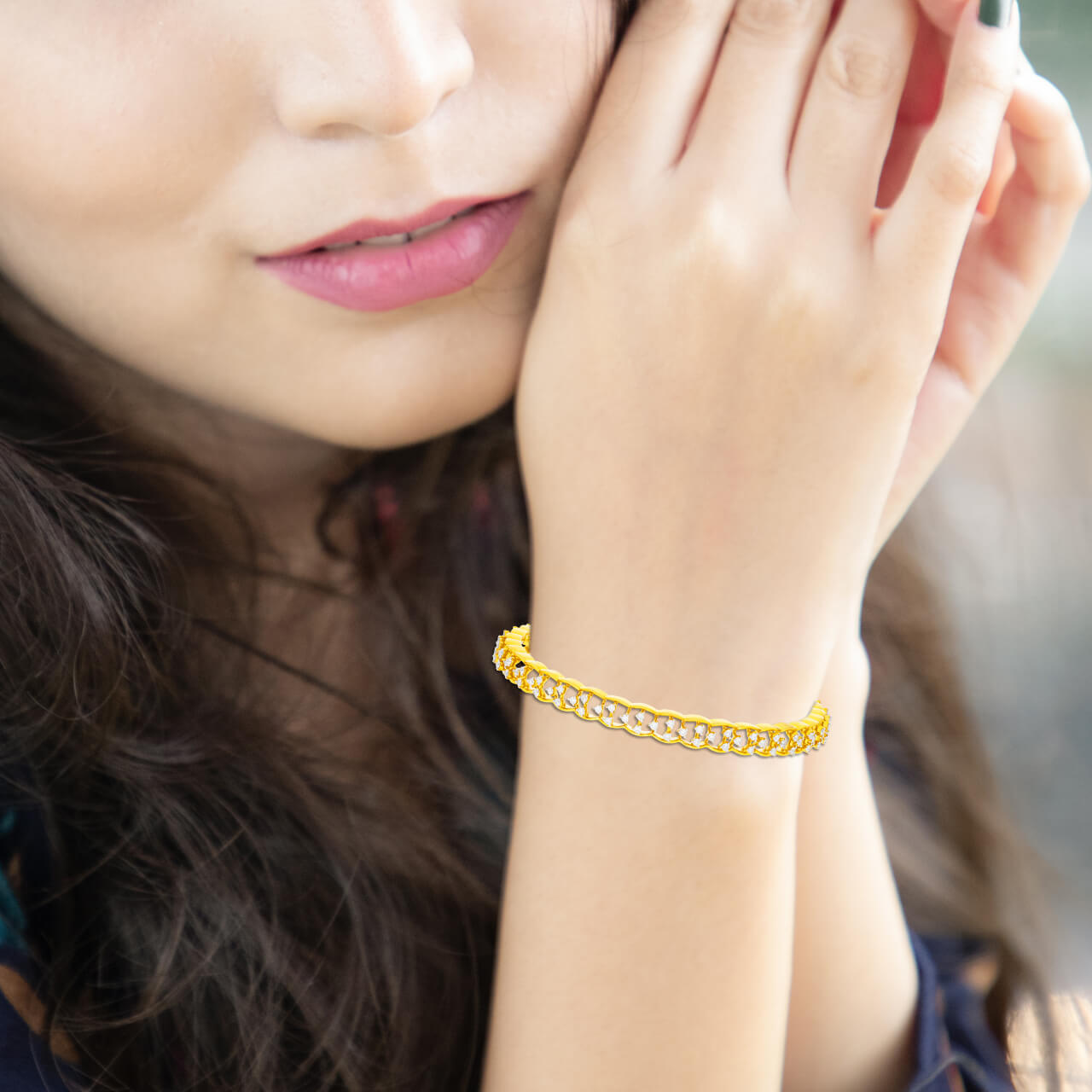Slender Radiance Diamond Bangle