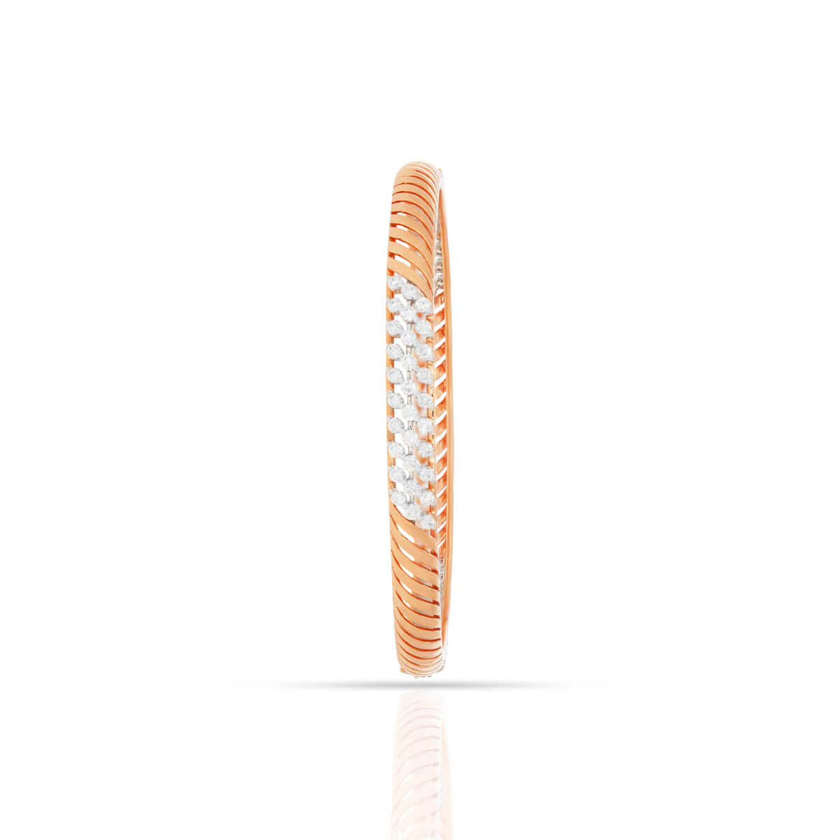 Stylish Shimmer Diamond Bangle
