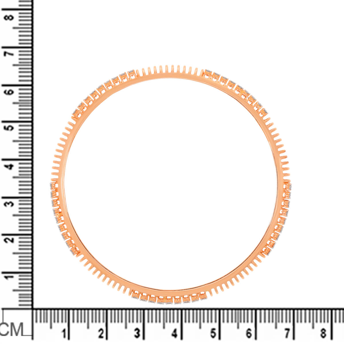 Slender Glow Diamond Bangle