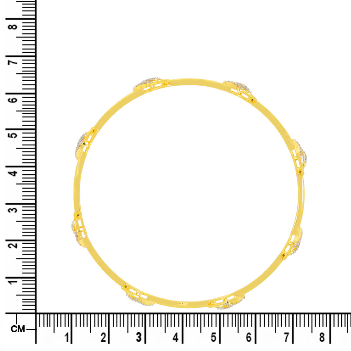 Charming Grace Diamond Bangle