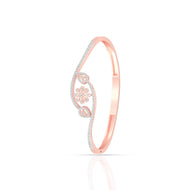 Shimmering Foliage Diamond Kada