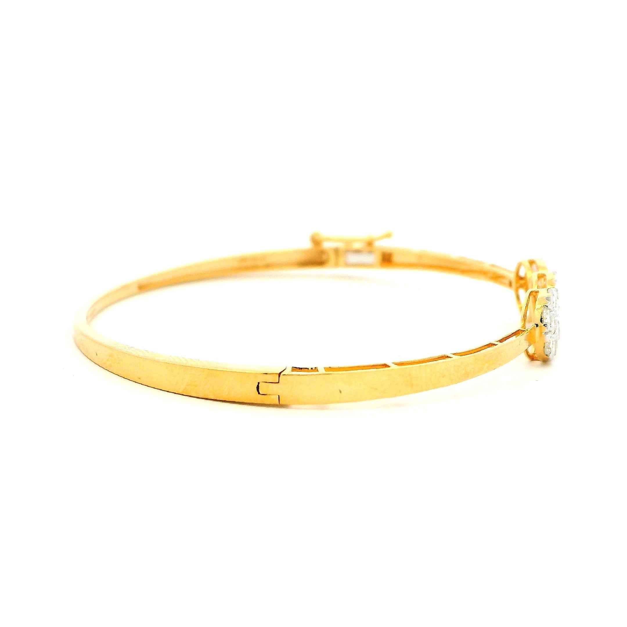 14K Lab Grown Diamond Bracelet