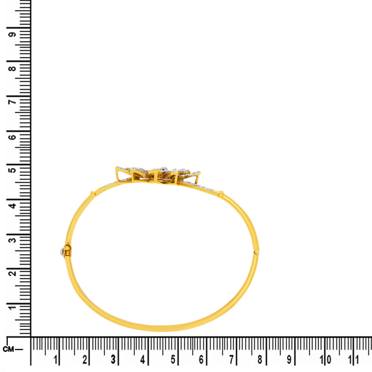 Shimmering Flower Diamond Kada