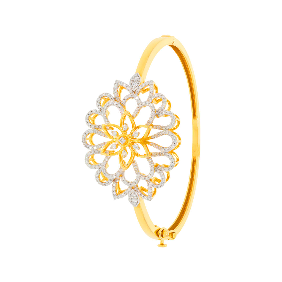 Captivating Daisy Dazzle Diamond Kada