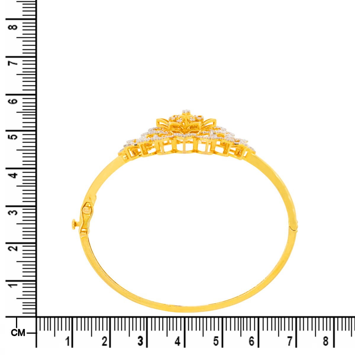 Captivating Daisy Dazzle Diamond Kada