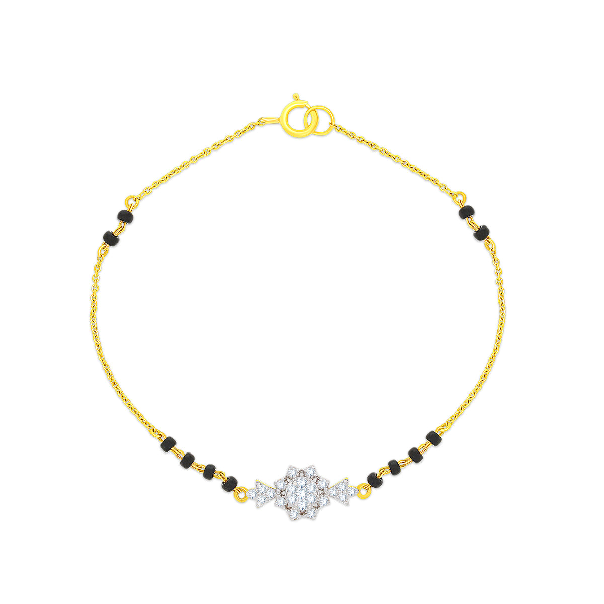 Sleek Radiance Mangalsutra Bracelet