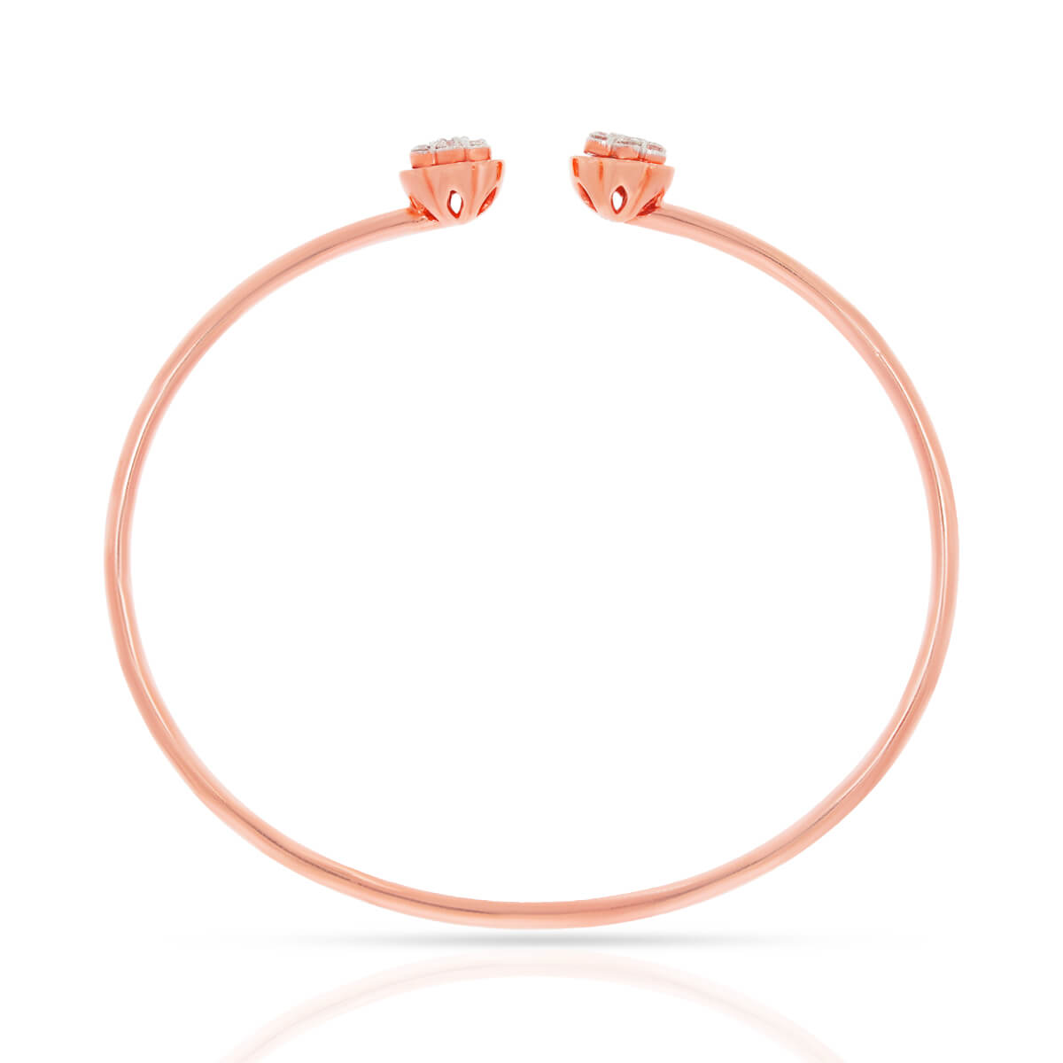 Luxe Floral Shine Diamond Kada