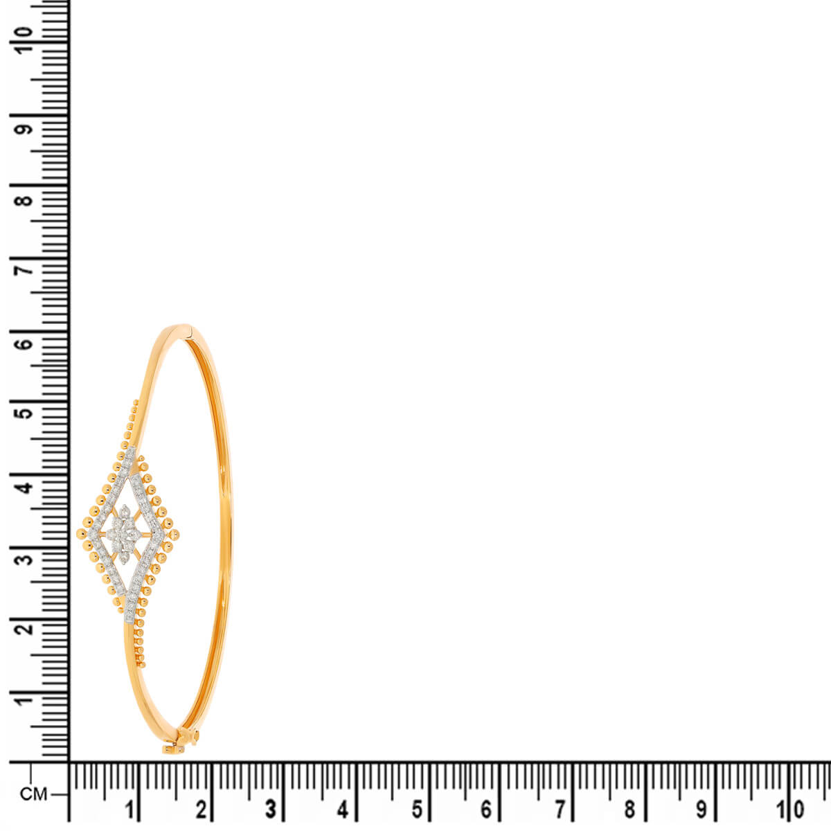 Bold Shimmer Diamond Kada