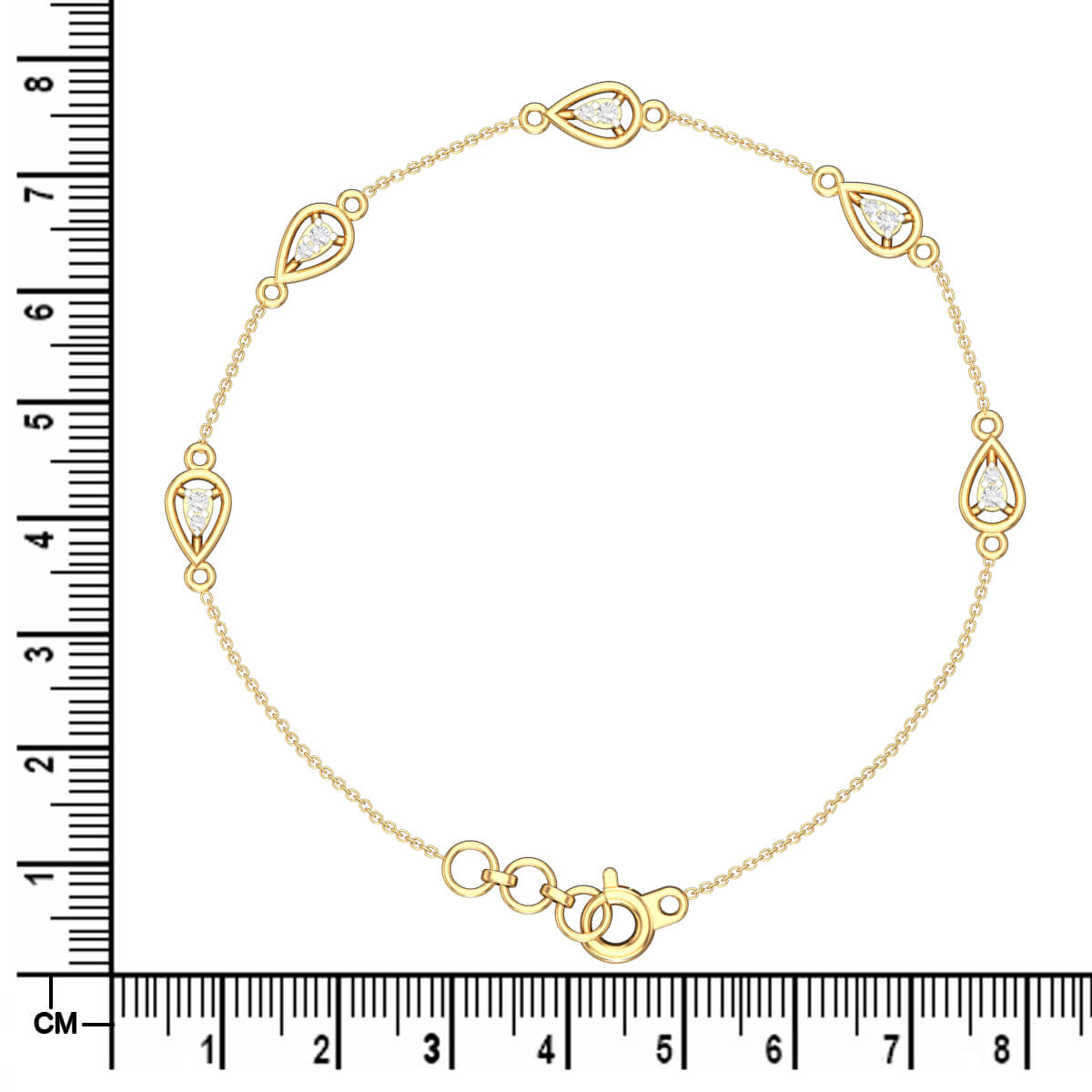 Chic Charm Diamond Link