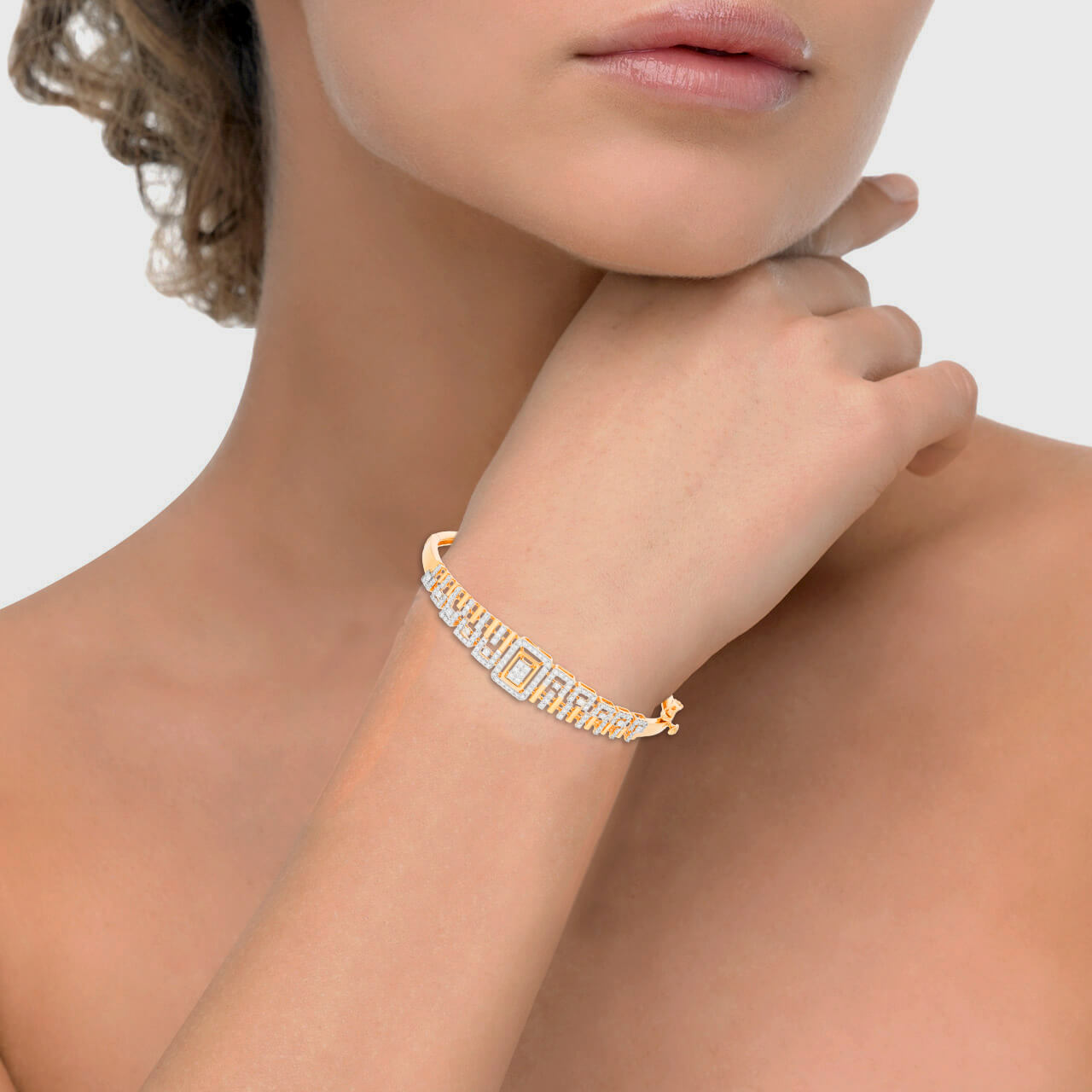 Minimalist Radiance Diamond Kada