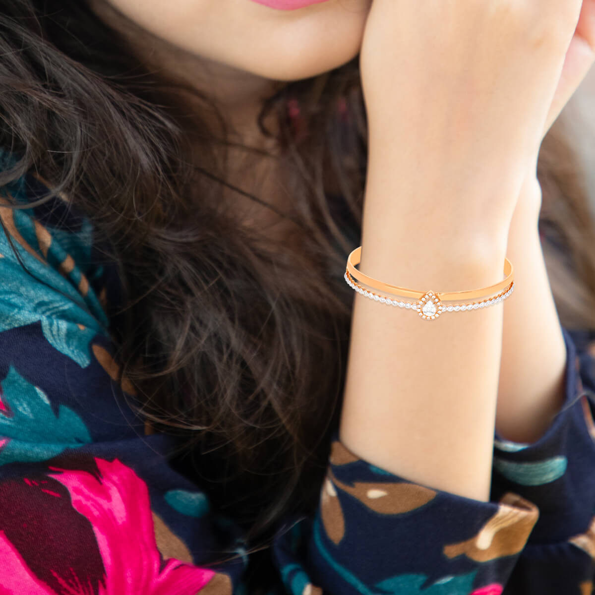 Everyday Beauty Diamond Kada