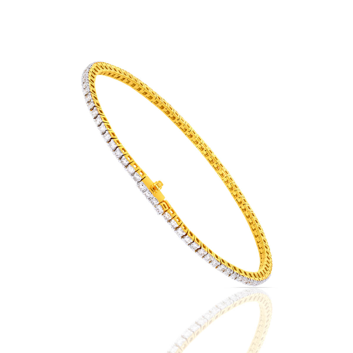 Slim Shimmer Diamond Bracelet
