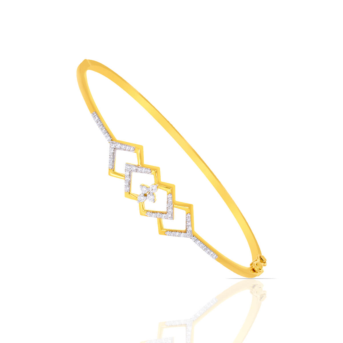 Modern Glow Diamond Kada