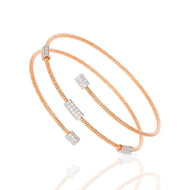 Sparkling Spiral Diamond Kada