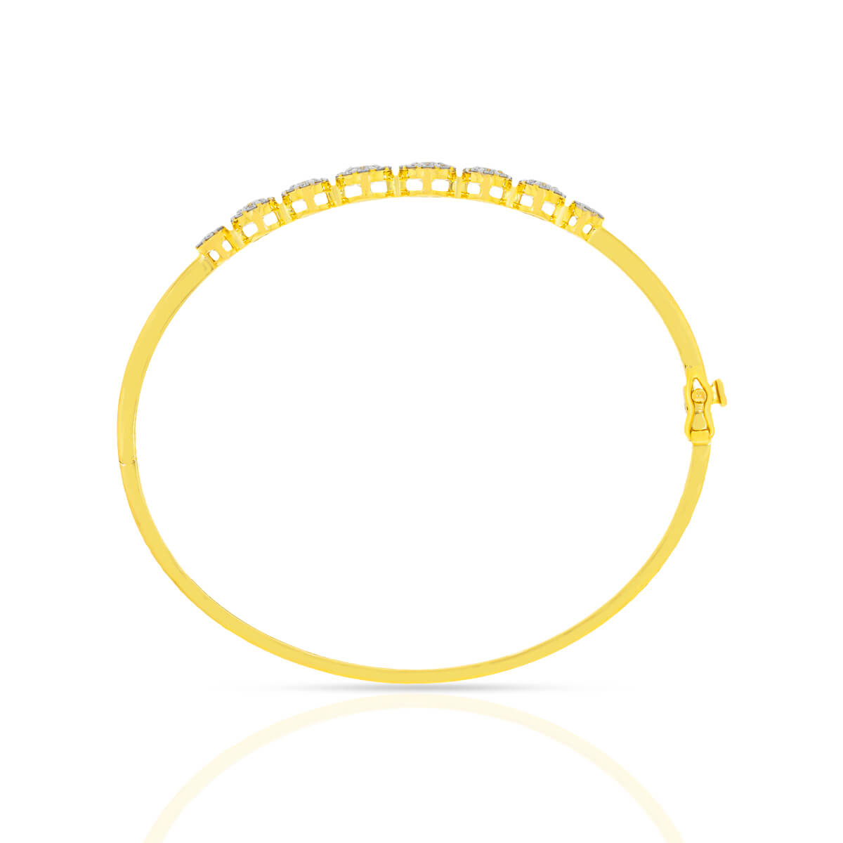 Delicate Sparkling Diamond Kada