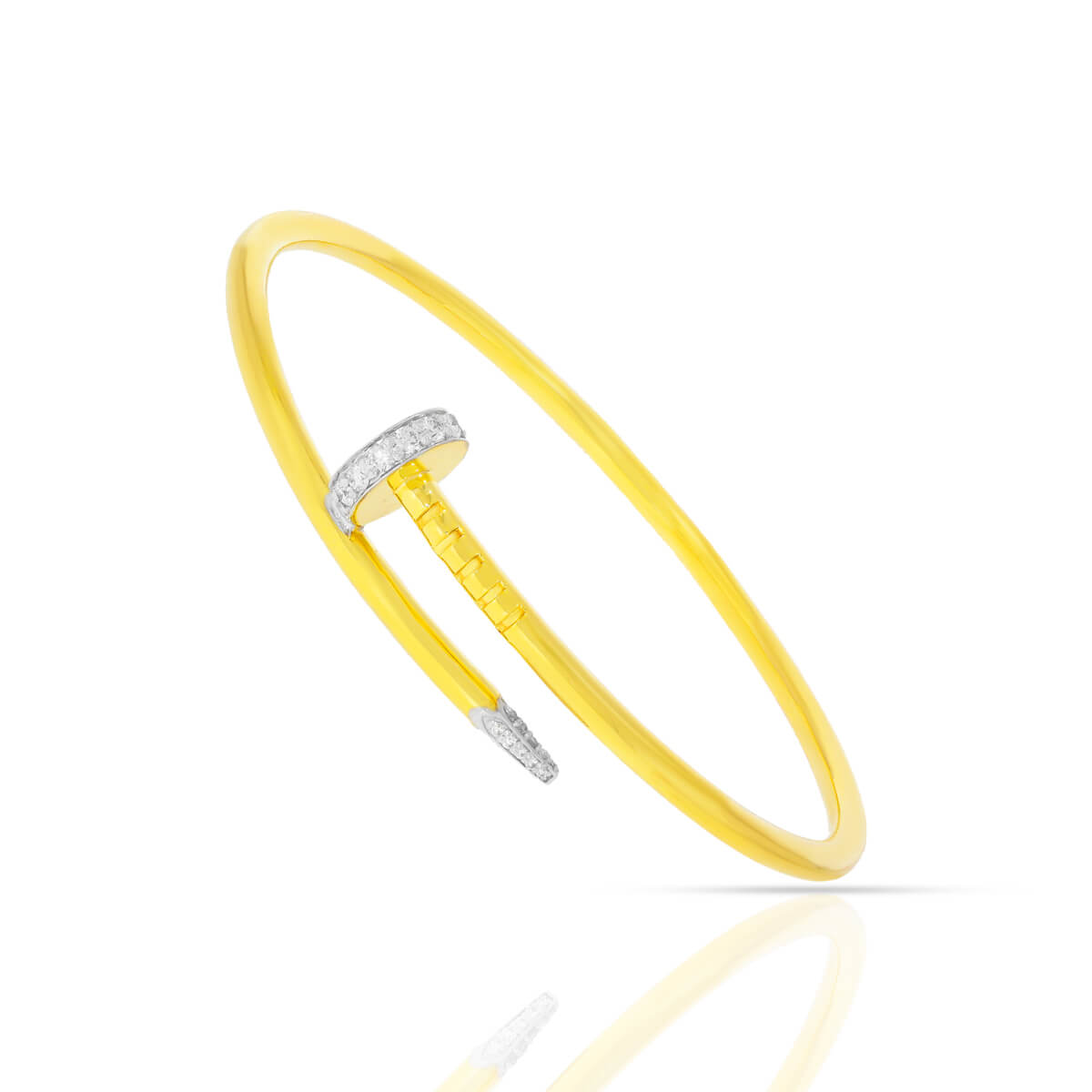 Polished Glow Diamond Kada