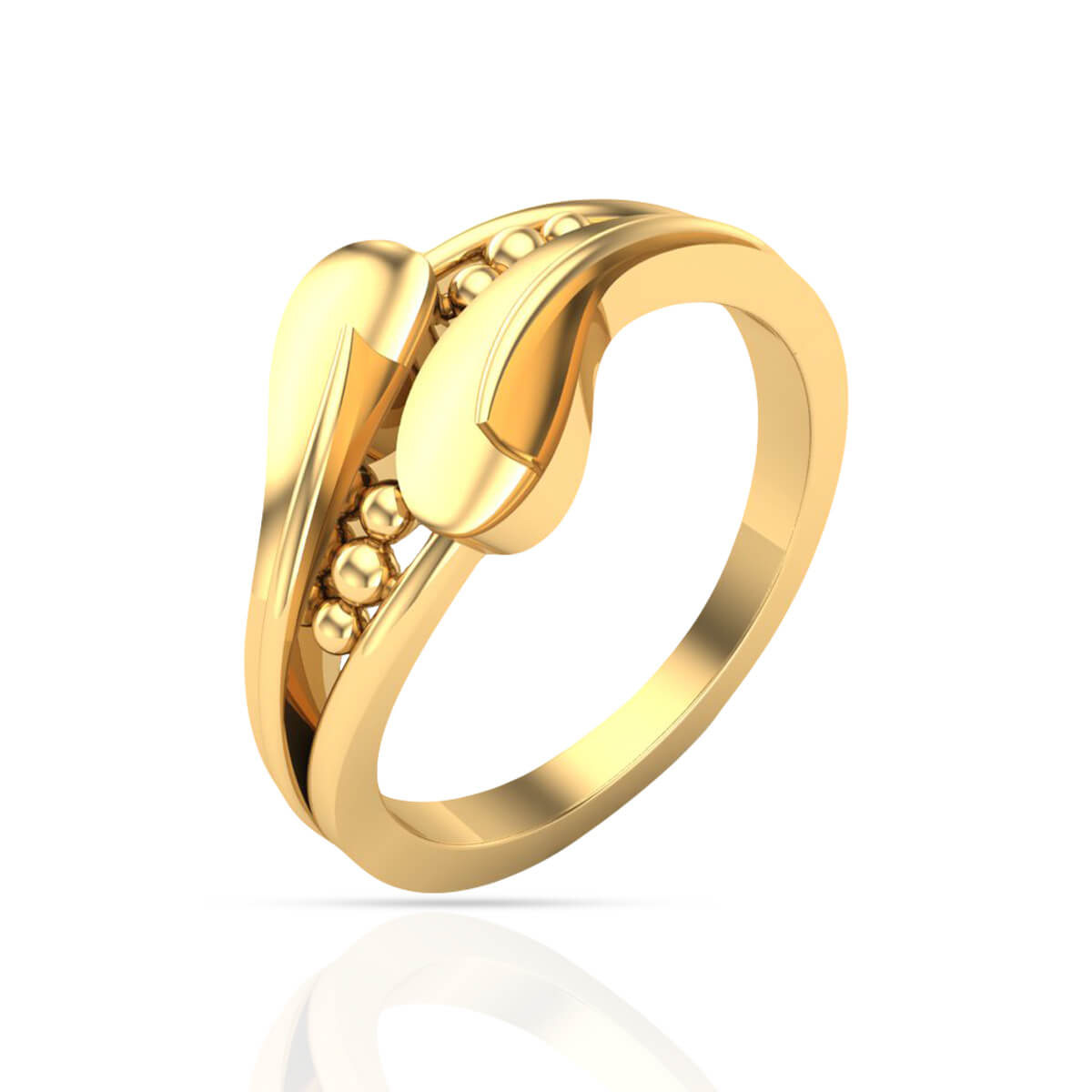 Refined Elegance Gold Ring for Women