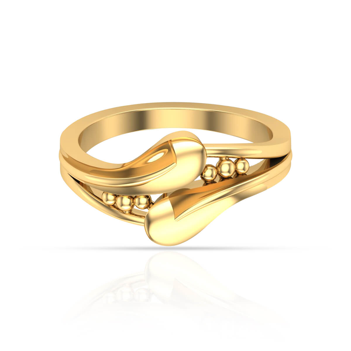 Refined Elegance Gold Ring for Women