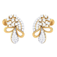 Luxuriously Crafted Diamond Stud Earrings