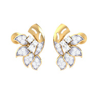 Dainty Chic Diamond-Studded Earrings