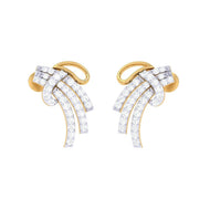 Stunning Radiant 18K Diamond Studs