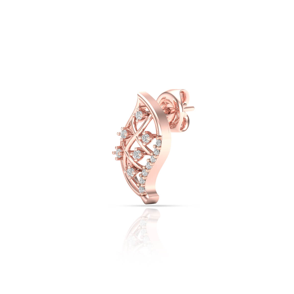 Starry Nights 18K Gold Studs for Modern Flair