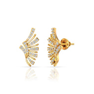 18K Contemporary Elegance Studs for Daily Shine