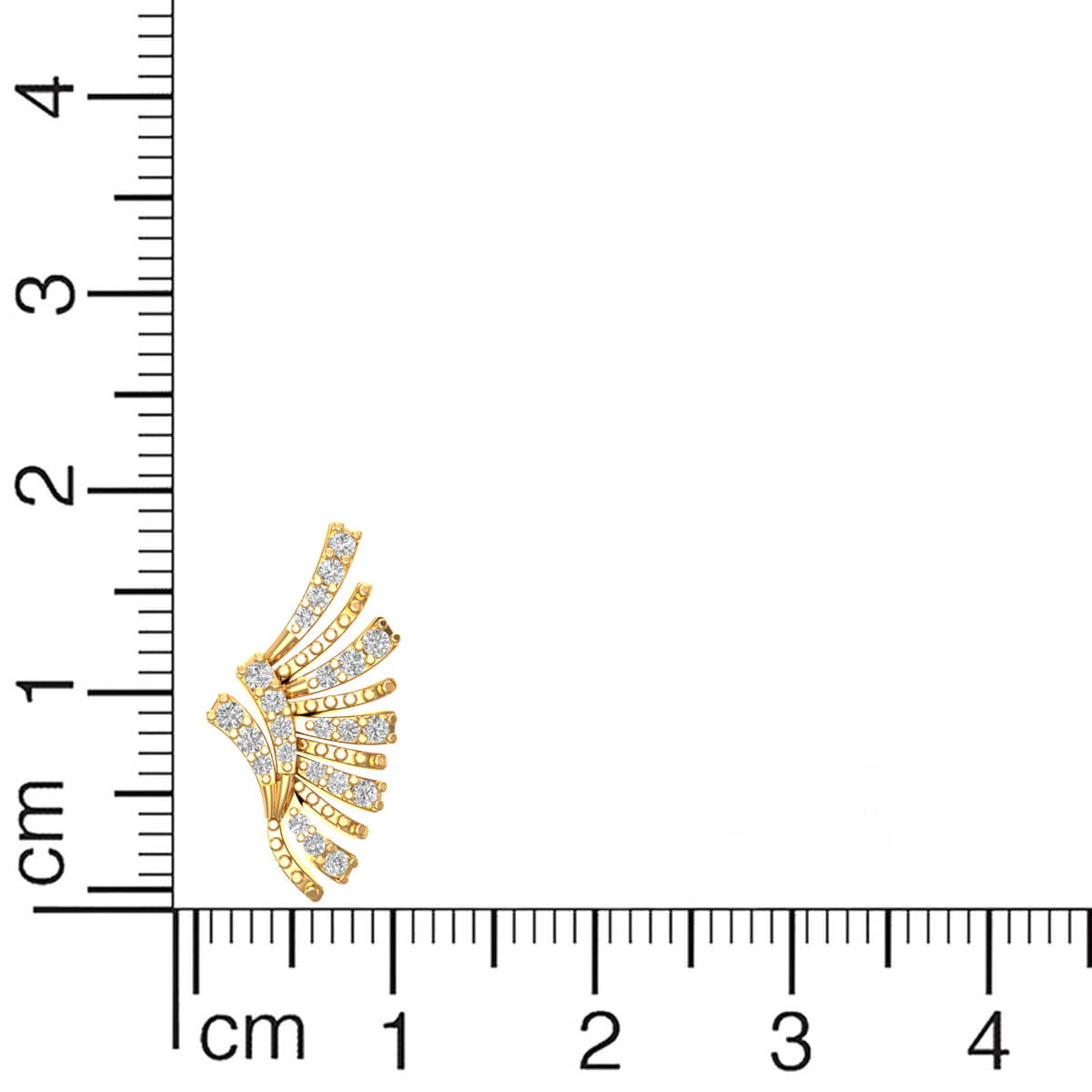 18K Contemporary Elegance Studs for Daily Shine