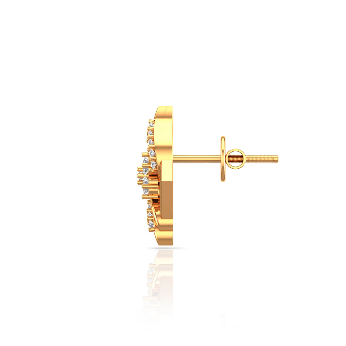 Charming Mini Gold Studs 18K