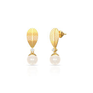 Trendy Modern 18K Diamond Studs