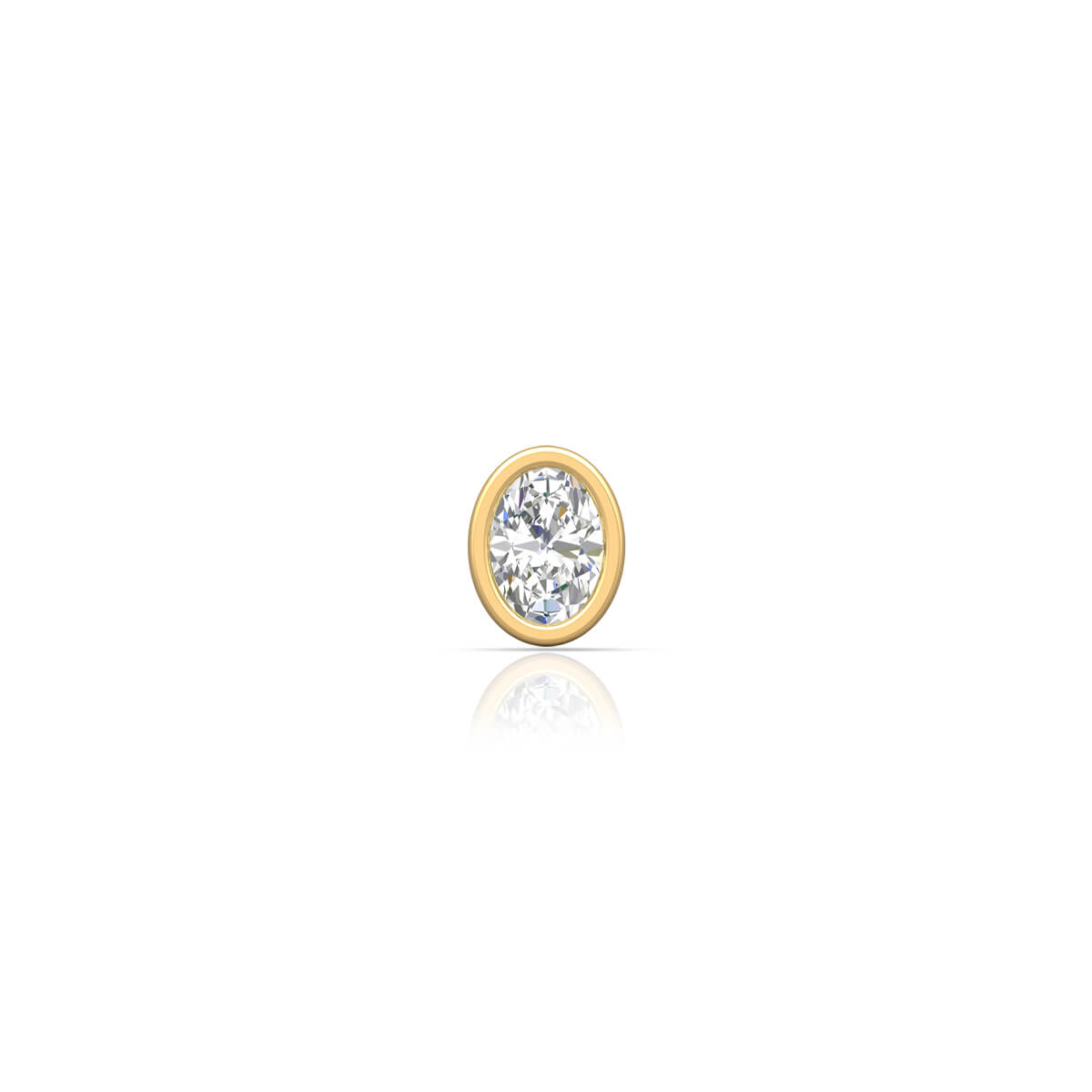 Classic Grace 18K Diamond Stud