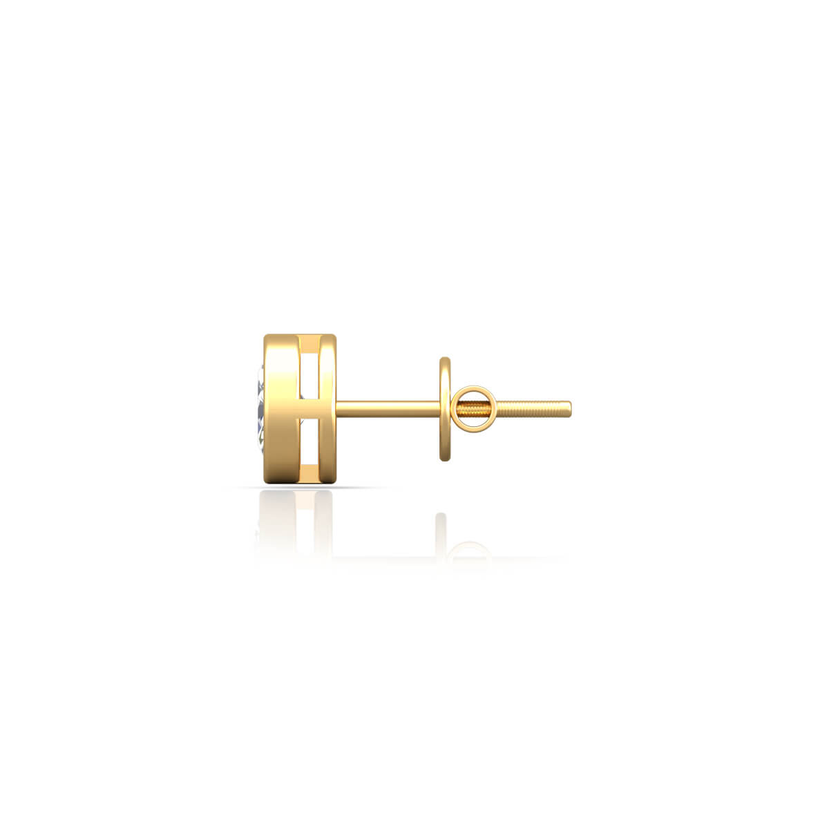 Classic Grace 18K Diamond Stud
