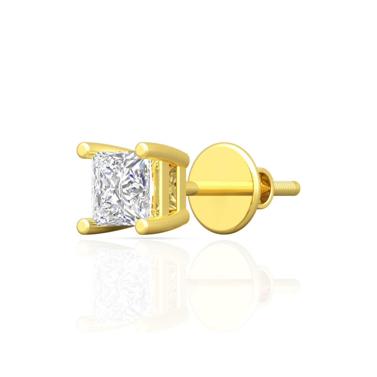 Solitaire Stud for Everyday Radiance
