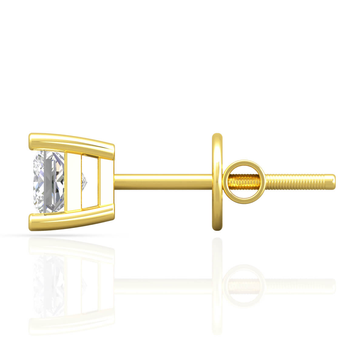 Solitaire Stud for Everyday Radiance