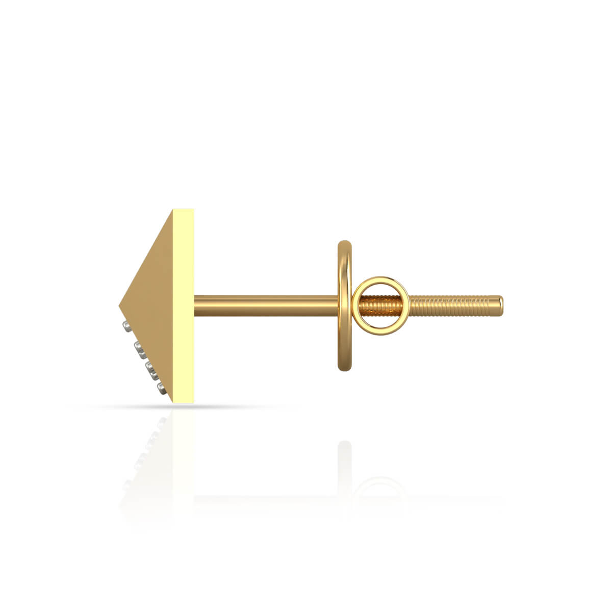 18K Modern Elegance Diamond Studs