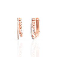 Minimal Beauty Gold Hoops 18K