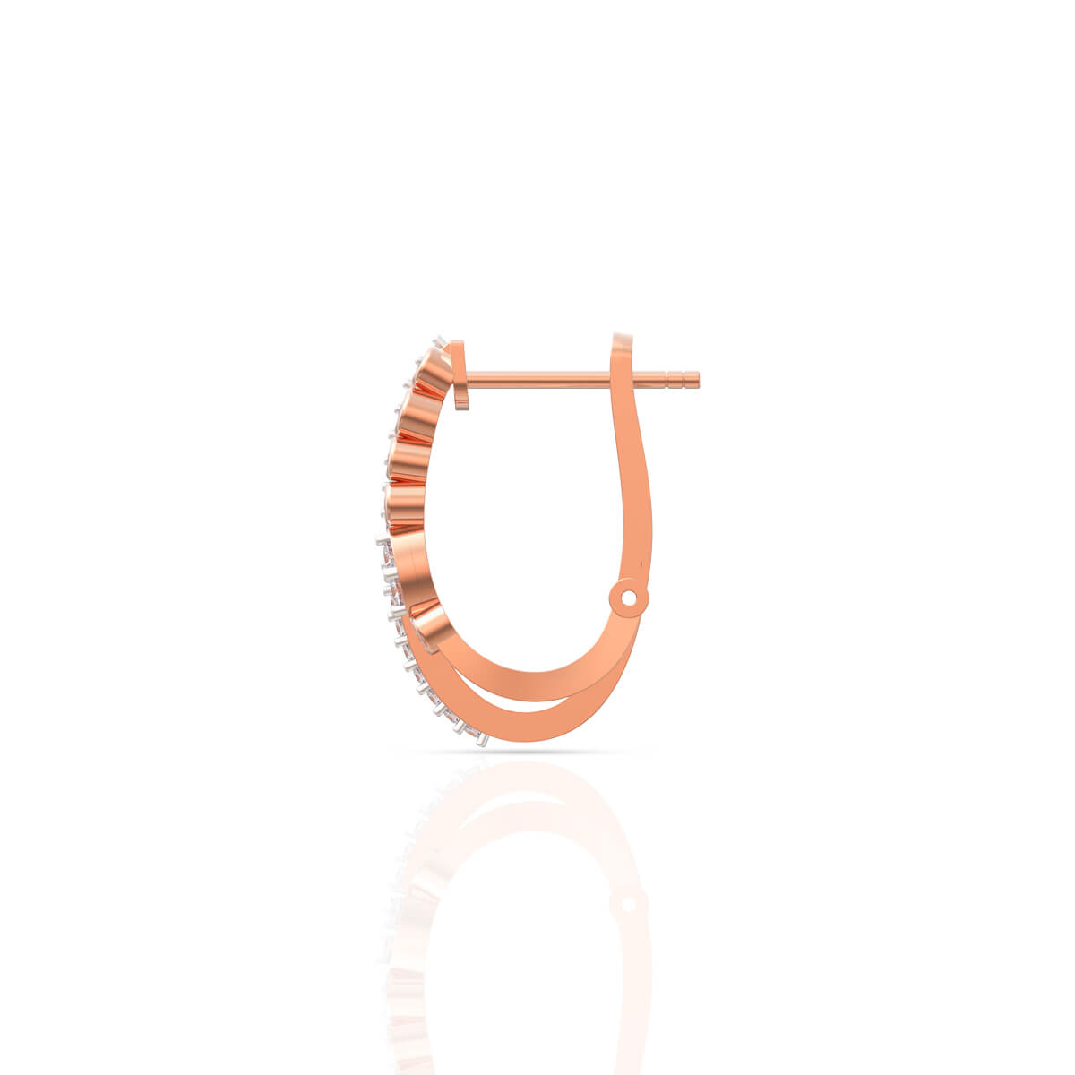 Minimal Beauty Gold Hoops 18K