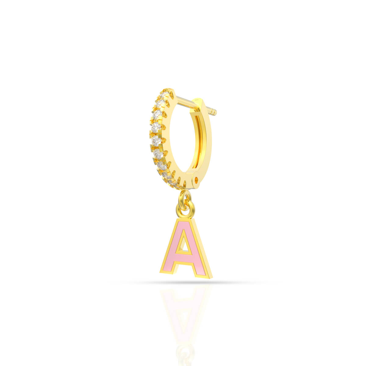 Elegantly Glorious 18K Hoops