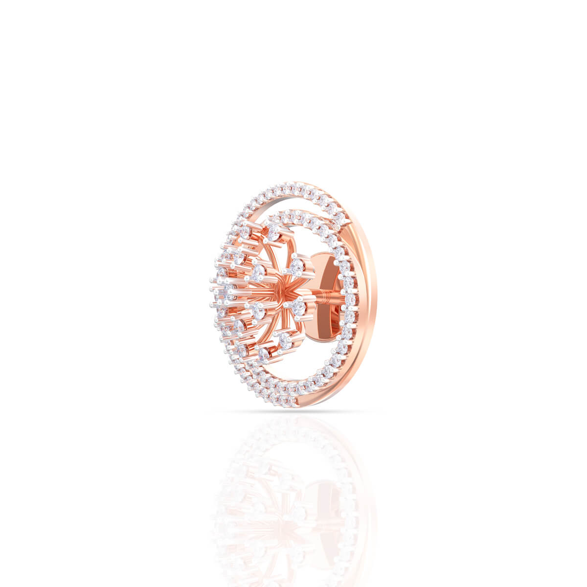 Contemporary Elegance Studs for Daily Shine 18K