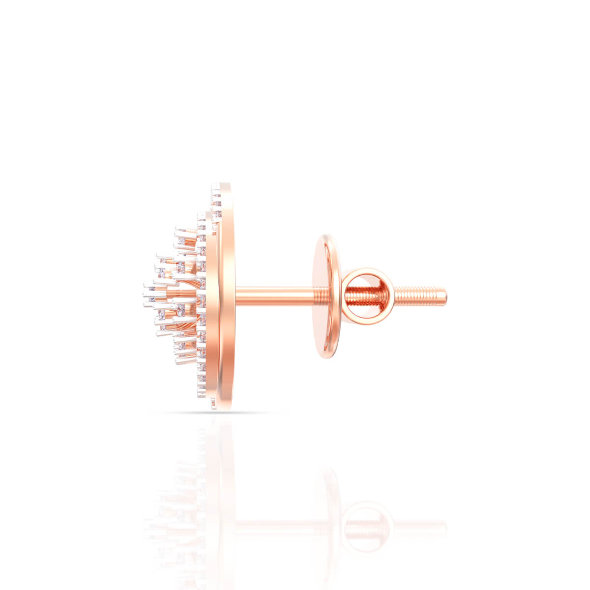 Contemporary Elegance Studs for Daily Shine 18K