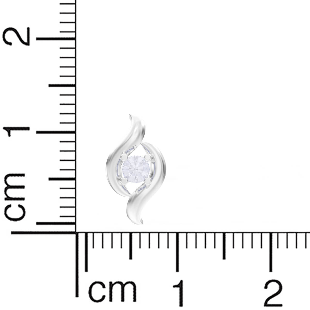 Sterling Petite 18K Diamond Studs