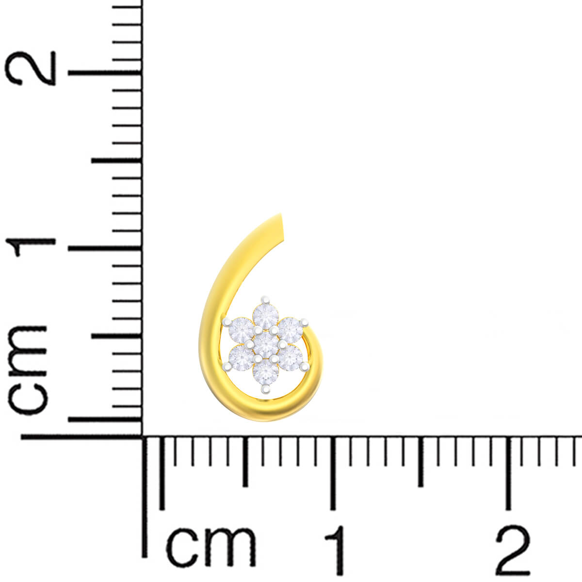 18K Star Studs with Cheerful Vibe