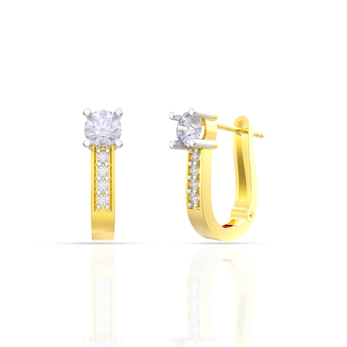 Minimal Elegance Gold Hoops
