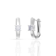 Sterling Radiant Hoops 18K